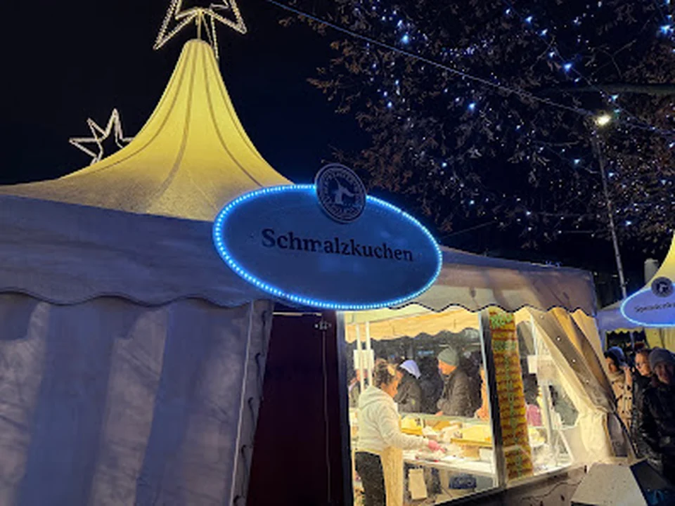 Weißerzauber auf dem Jungfernstieg, Hamburg