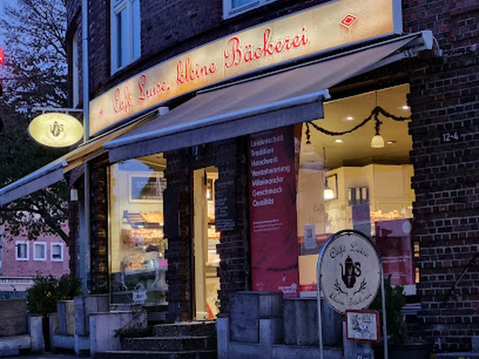 Café Luise, kleine Bäckerei, Hamburg
