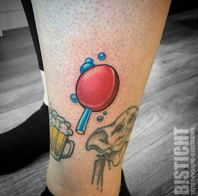 B!STICHT Tattoo Piercing Illustration